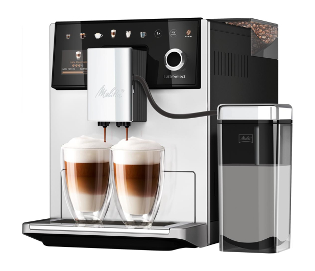 Melitta Ekspres automatyczny LatteSelect F63/0-211 srebrno-czarny - 1227477 - zdjęcie 3